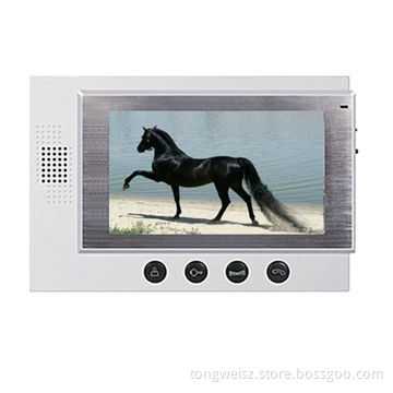Wired Video Door Phone, 7-inch Screen, CMOS Camera 700TVL, Export Directly from China FactoryNew